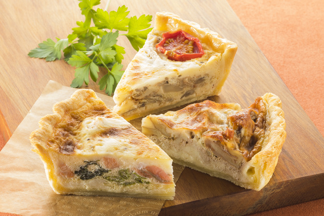 ホタテのキッシュ