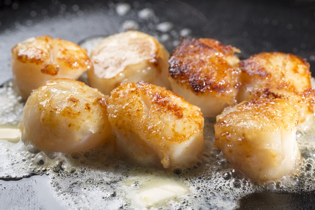 定番！ホタテのバター焼き