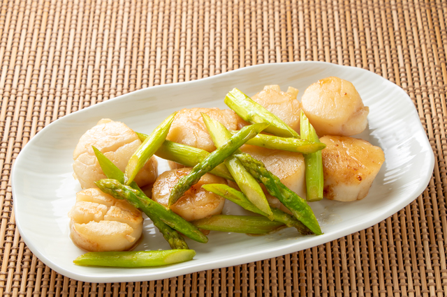 ホタテのレモンバター焼き