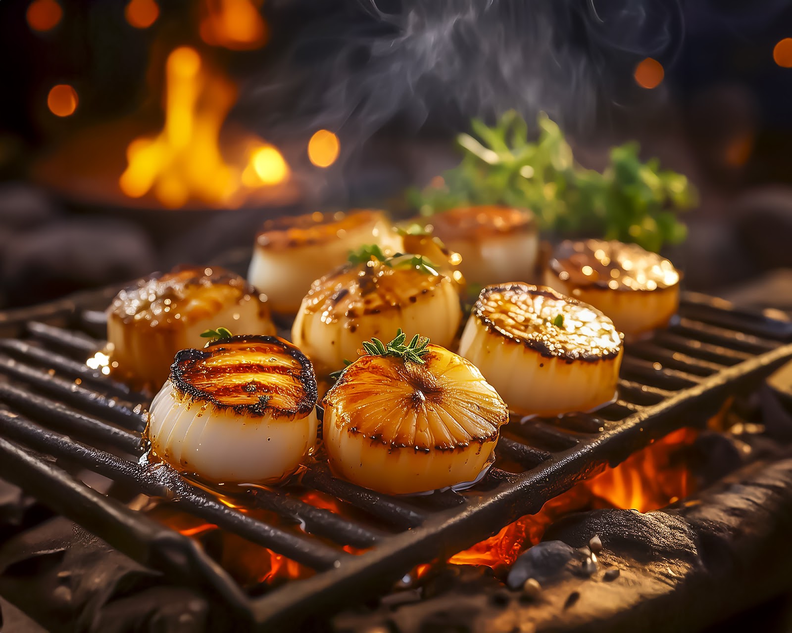 ホタテのイタリアングリル